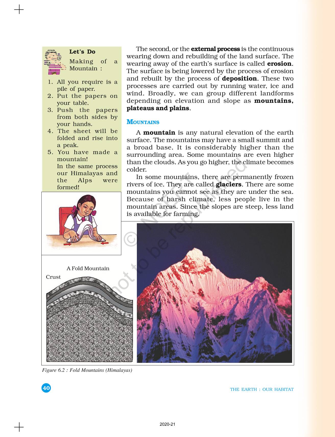 Class 6 Geography Chapter 6 Major Landforms Of The Ea 6878